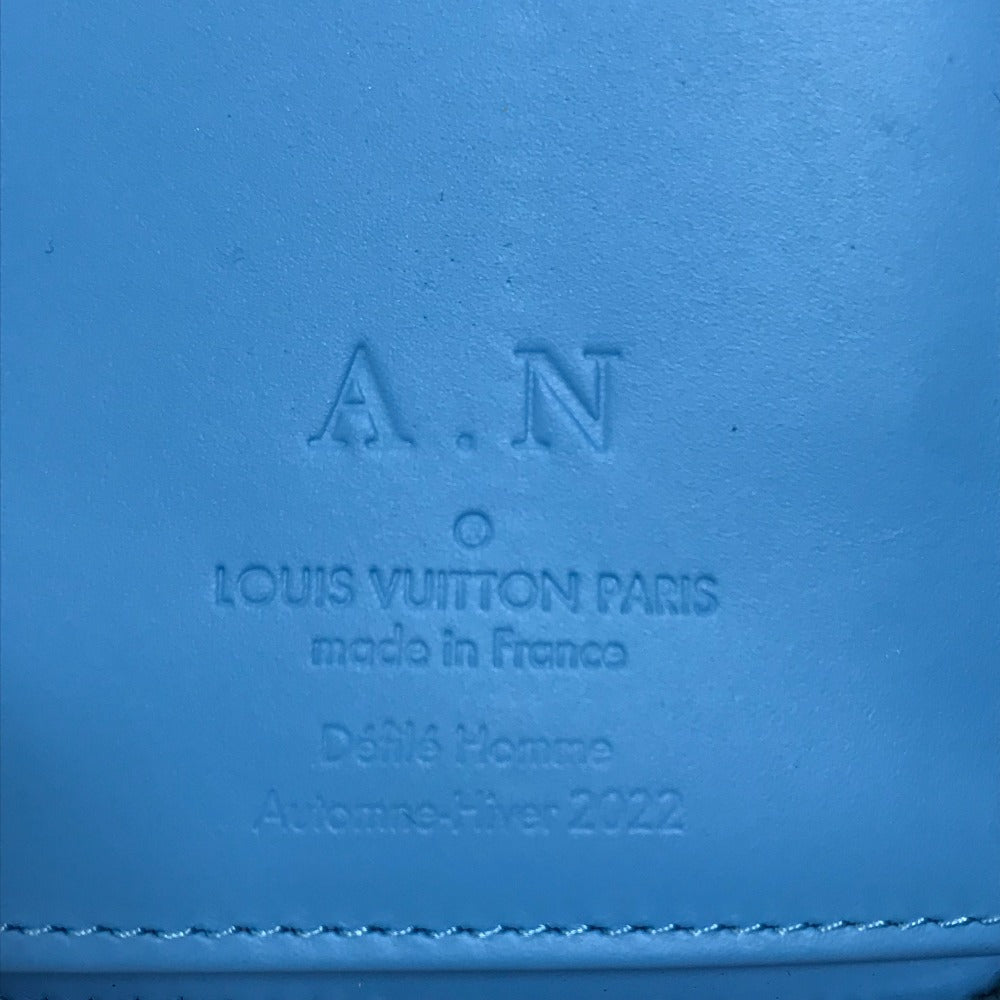 LOUIS VUITTON Long Wallet Purse M81573 Taurillon Clemence Leather white Taurillon Clemence Climbing Zippy Wallet Vertical mens Used Authentic