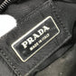 PRADA Sling bag Nylon black Triangle logo plate