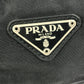 PRADA Sling bag Nylon black Triangle logo plate