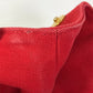 PRADA Tote Bag canvas Red Triangle logo plate Canapa GM Bijou