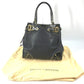 LOUIS VUITTON Handbag M95650 Suhari leather black Suhari Majesty Women Used Authentic
