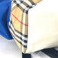 BURBERRY Backpack 4078448 Leather / canvas beige Bag check mens Used Authentic