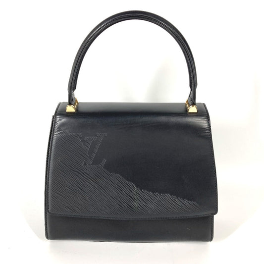 LOUIS VUITTON Handbag M63902 leather black Opera line Athens Women Used Authentic