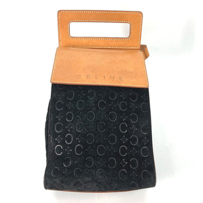 CELINE Shoulder Bag Leather / suede Brown Cross Sling bag logo macadam Women Used Authentic