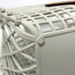 FENDI Handbag 8BH388 Rubber, Leather white Basket small