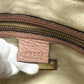 GUCCI Handbag 282307 leather pink beige Soho Interlocking G Women Used Authentic