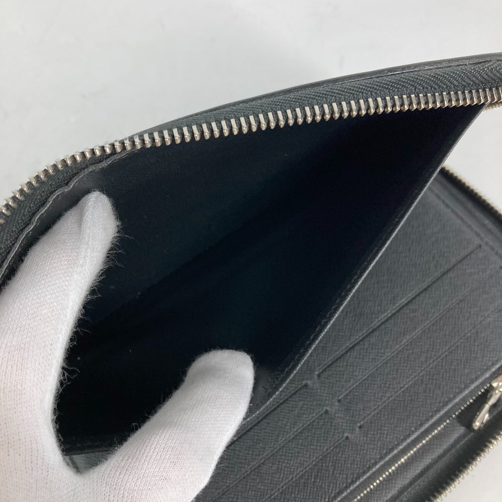 LOUIS VUITTON Long Wallet Purse M62643  Epi Leather black Epi Zippy Organizer NM mens Used Authentic