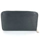 LOUIS VUITTON Long Wallet Purse M62643  Epi Leather black Epi Zippy Organizer NM mens Used Authentic