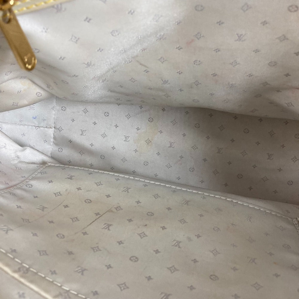 LOUIS VUITTON Handbag M91874 Suhari leather white Suhari LockitMM