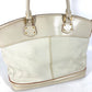 LOUIS VUITTON Handbag M91874 Suhari leather white Suhari LockitMM