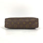 LOUIS VUITTON Pouch M47524 Monogram canvas Brown Monogram Truth Toilette 23 Women Used Authentic