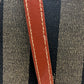 FENDI Tote Bag PVC, Leather khaki Pecan logo Women Used Authentic