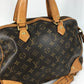 LOUIS VUITTON Shoulder Bag M40325 Monogram canvas Brown Monogram Retiro PM Women Used Authentic
