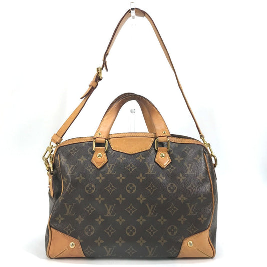 LOUIS VUITTON Shoulder Bag M40325 Monogram canvas Brown Monogram Retiro PM Women Used Authentic