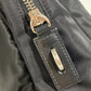 PRADA Handbag Nylon black Triangle logo plate Women Used Authentic