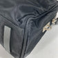 PRADA Handbag Nylon black Triangle logo plate Women Used Authentic