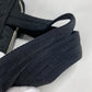 PRADA Handbag Nylon black Triangle logo plate Women Used Authentic