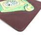 FENDI Clutch bag 7N0078 leather Brown type Pouch pouch Telephone Design mens Used Authentic