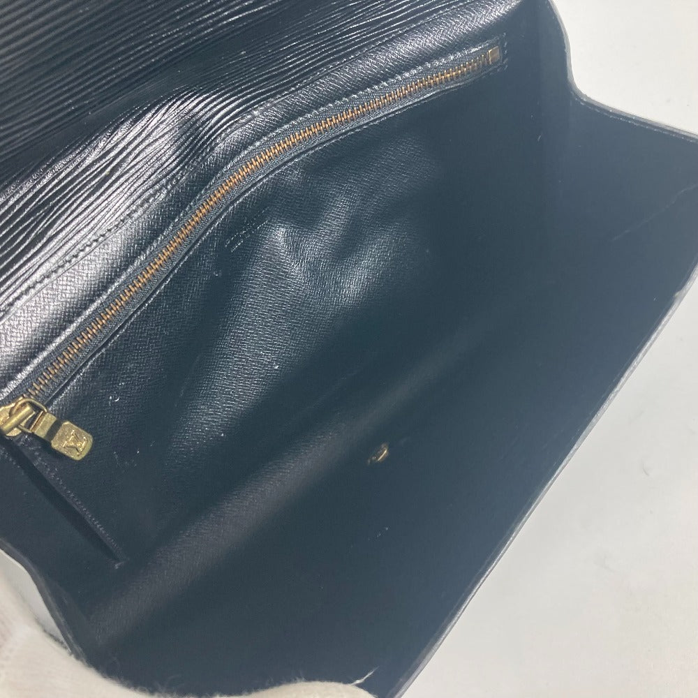 LOUIS VUITTON Clutch bag M52632 Epi Leather black Epi Art deco Women Used Authentic