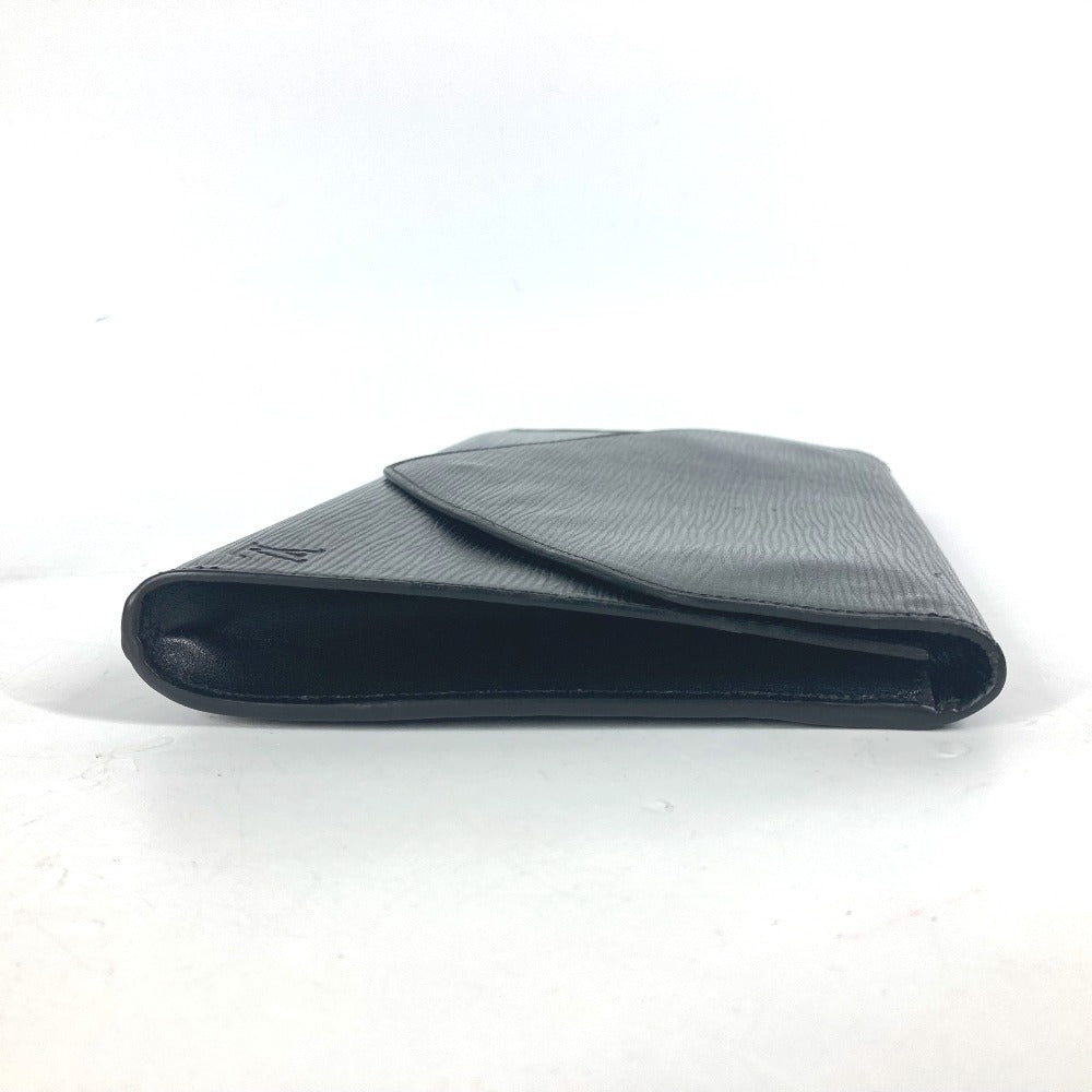 LOUIS VUITTON Clutch bag M52632 Epi Leather black Epi Art deco Women Used Authentic