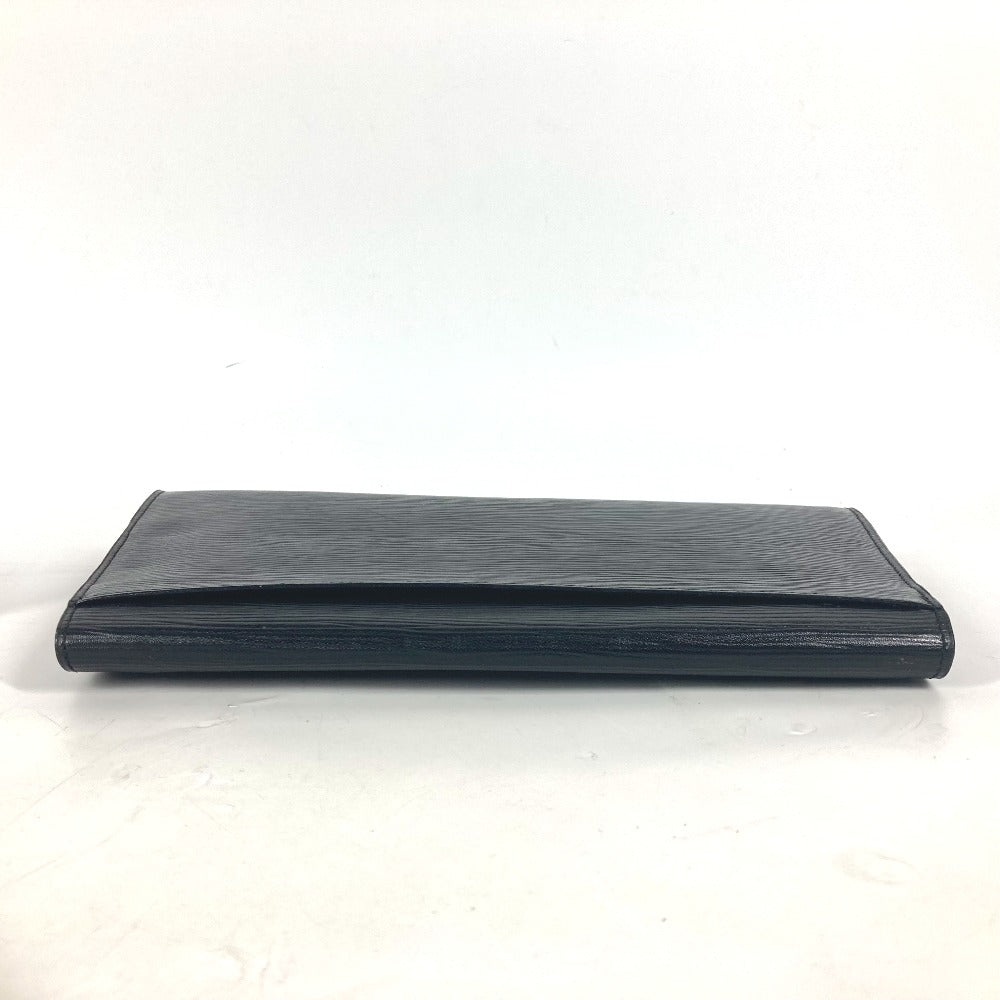 LOUIS VUITTON Clutch bag M52632 Epi Leather black Epi Art deco Women Used Authentic
