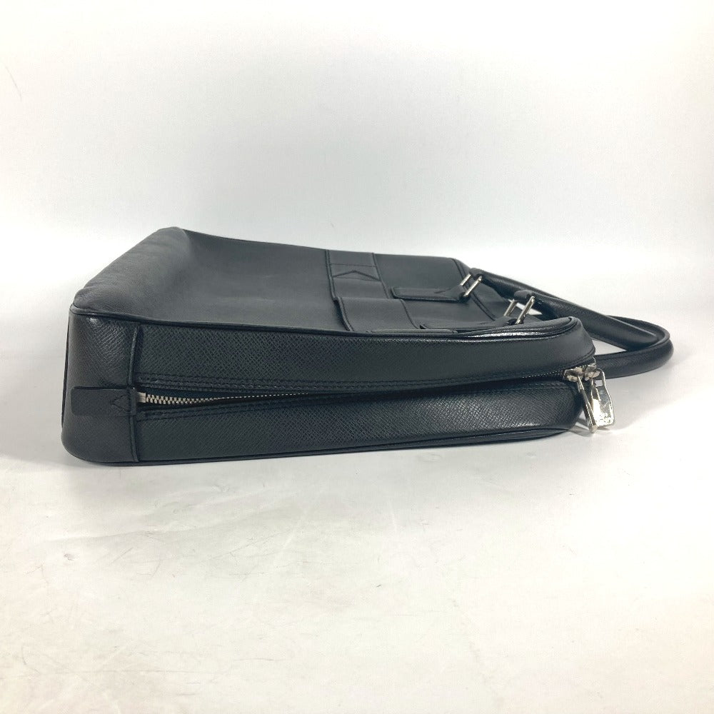 LOUIS VUITTON Business bag M32772  Taiga Leather black Taiga Neo Alexander mens Used Authentic
