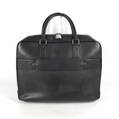 LOUIS VUITTON Business bag M32772  Taiga Leather black Taiga Neo Alexander mens Used Authentic