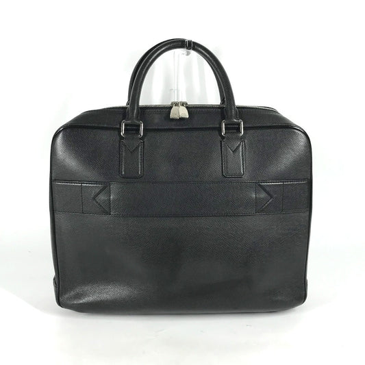 LOUIS VUITTON Business bag M32772  Taiga Leather black Taiga Neo Alexander mens Used Authentic