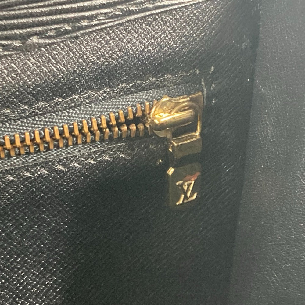 LOUIS VUITTON Clutch bag M52662 Epi Leather black Epi Montaigne 23 Women Used Authentic
