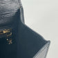 LOUIS VUITTON Clutch bag M52662 Epi Leather black Epi Montaigne 23 Women Used Authentic