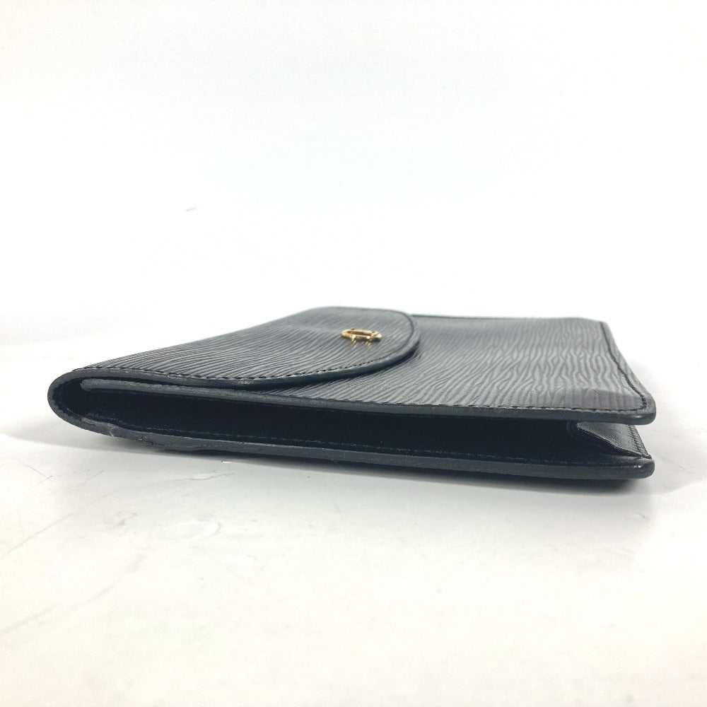 LOUIS VUITTON Clutch bag M52662 Epi Leather black Epi Montaigne 23 Women Used Authentic