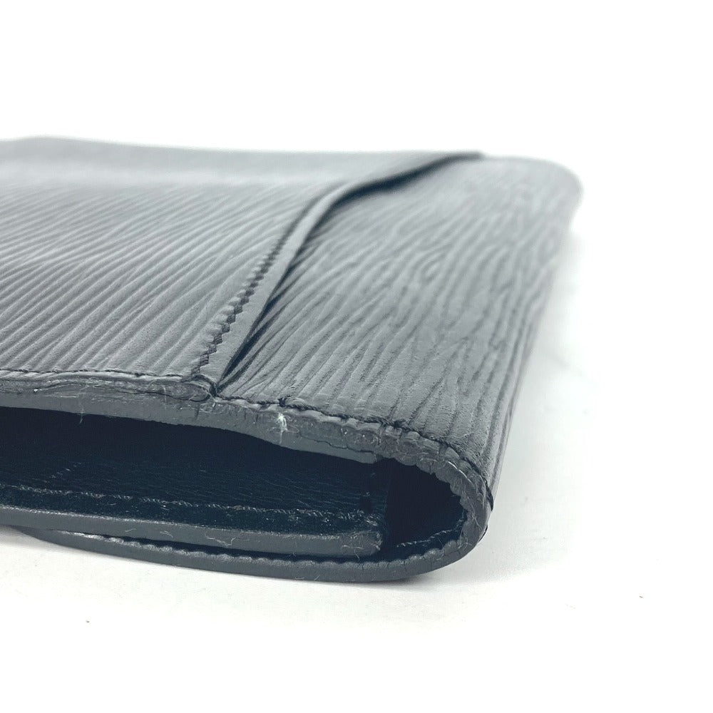 LOUIS VUITTON Clutch bag M52662 Epi Leather black Epi Montaigne 23 Women Used Authentic