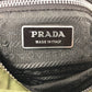 PRADA Shoulder Bag Nylon khaki Triangle logo mens Used Authentic