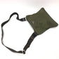 PRADA Shoulder Bag Nylon khaki Triangle logo mens Used Authentic