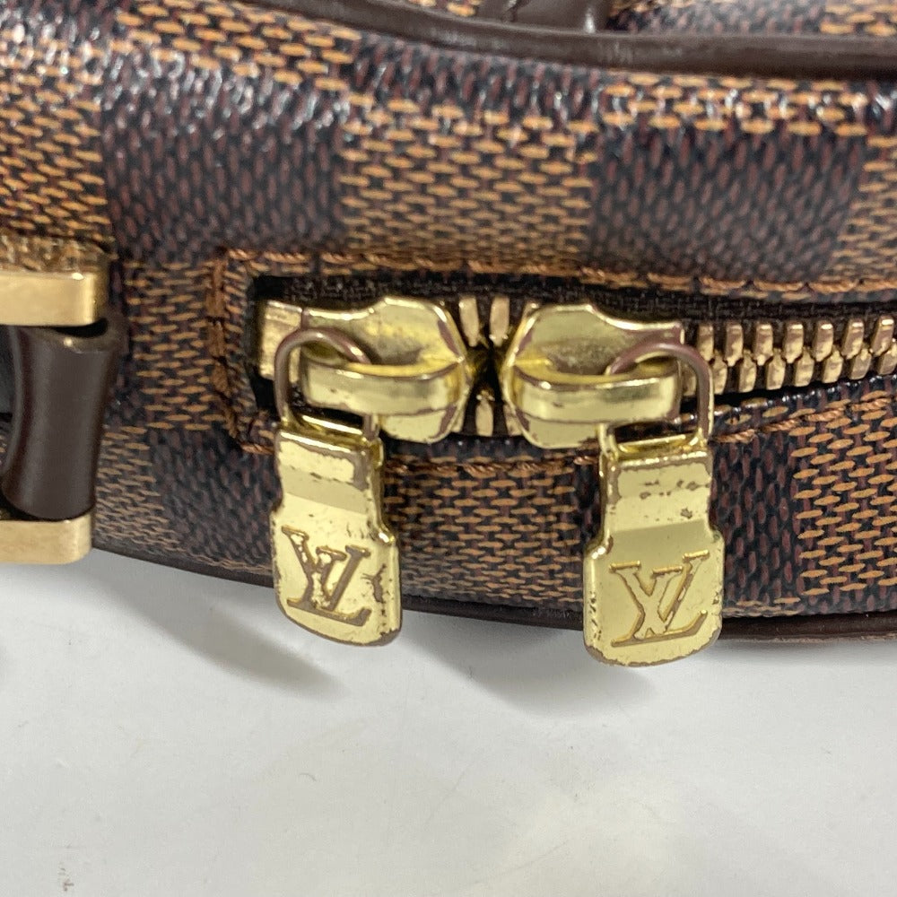 LOUIS VUITTON Shoulder Bag N51294 Damier canvas Brown Damier Ipanema PM Women Used Authentic