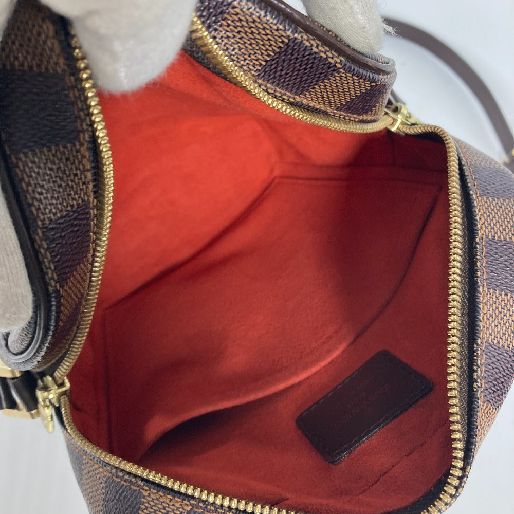 LOUIS VUITTON Shoulder Bag N51294 Damier canvas Brown Damier Ipanema PM Women Used Authentic