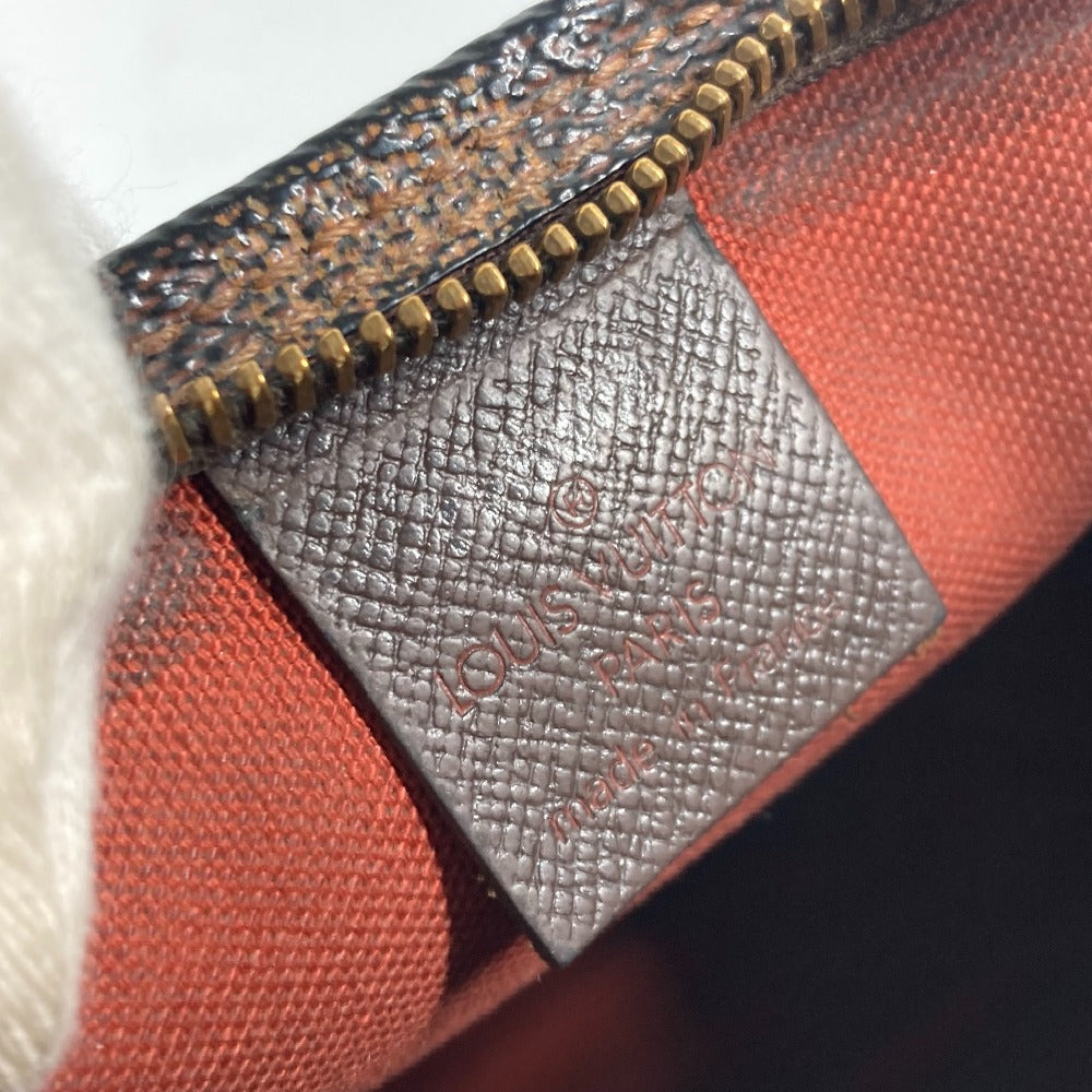LOUIS VUITTON Handbag N51982 Damier canvas Brown Damier Truth makeup Women Used Authentic