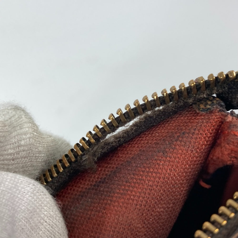LOUIS VUITTON Handbag N51982 Damier canvas Brown Damier Truth makeup Women Used Authentic