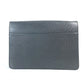 LOUIS VUITTON business bag  M30782 Taiga Leather black Taiga Selenga mens Used Authentic