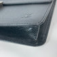 LOUIS VUITTON business bag  M30782 Taiga Leather black Taiga Selenga mens Used Authentic