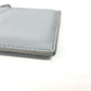 PRADA Coin case saffiano leather blue logo Women Secondhand Authentic