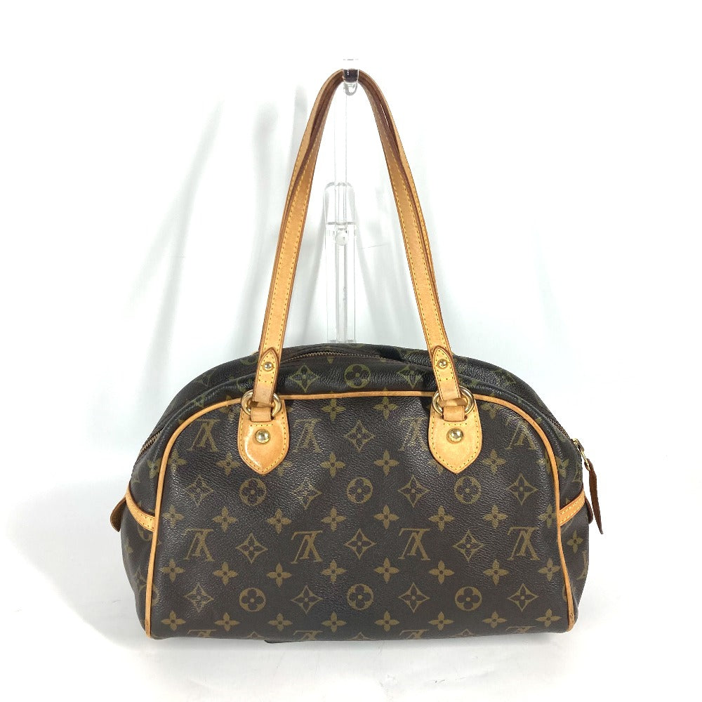 LOUIS VUITTON Shoulder Bag M95565  Monogram canvas Brown Monogram MontorgueilPM Women Used Authentic