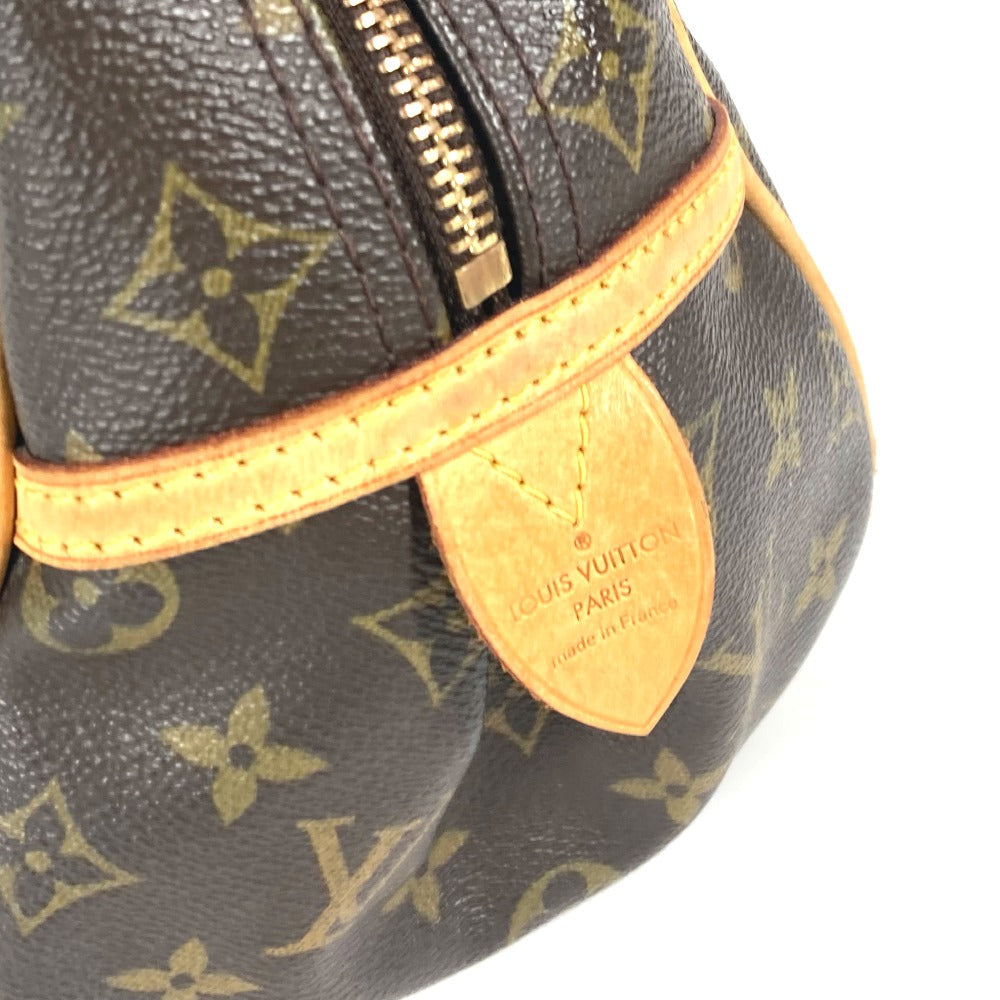 LOUIS VUITTON Shoulder Bag M95565  Monogram canvas Brown Monogram MontorgueilPM Women Used Authentic