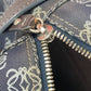 LOEWE Boston Duffel bag PVC / Leather Navy Shoulder Bag Shoulder Bag Anagram logo