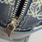 LOEWE Boston Duffel bag PVC / Leather Navy Shoulder Bag Shoulder Bag Anagram logo