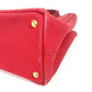 PRADA Tote Bag canvas Red With logo Canapa CANAPA MINI Women Used Authentic