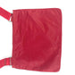 PRADA Shoulder Bag Nylon Red Pochette Triangle logo plate Women Used Authentic