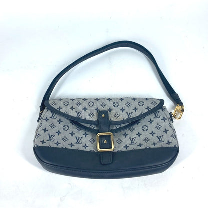 LOUIS VUITTON Shoulder Bag M92690 Monogram mini canvas Navy Monogram mini Marjoly Women Used Authentic