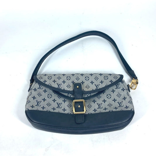 LOUIS VUITTON Shoulder Bag M92690 Monogram mini canvas Navy Monogram mini Marjoly Women Used Authentic
