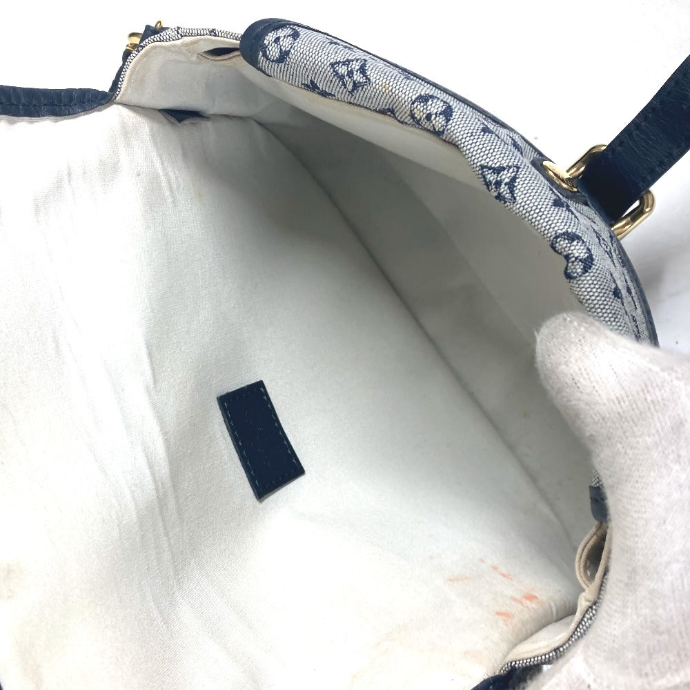 LOUIS VUITTON Shoulder Bag M92690 Monogram mini canvas Navy Monogram mini Marjoly Women Used Authentic